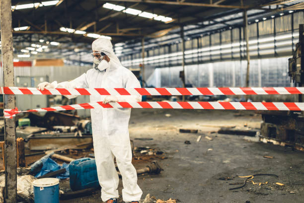 Professional Infectious Disease Decontamination technician working in Lyons, WI
